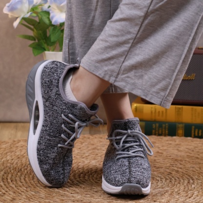 ⏰Promotion - 70% OFF🔥Women's Daily Lightweight Breathable Non-Slip Arch Support Orthopedic Air Cushion Sneakers - Proven Plantar Fasciitis, Foot and Heel Pain Relief