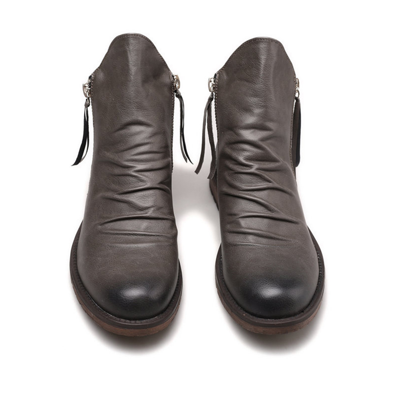 🔥Hot Sale! 70% OFF 🔥Italian Hand-Embossed Genuine Leather Chelsea Boots
