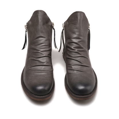 🔥Hot Sale! 70% OFF 🔥Italian Hand-Embossed Genuine Leather Chelsea Boots