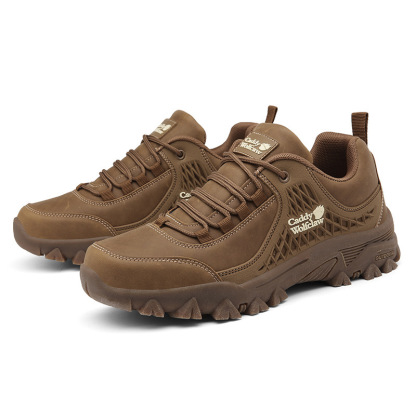 🔥Hot Sale🎁--50% OFF🎉Men's Leather Hiking Slip Resistant Oxford Sole Sneakers