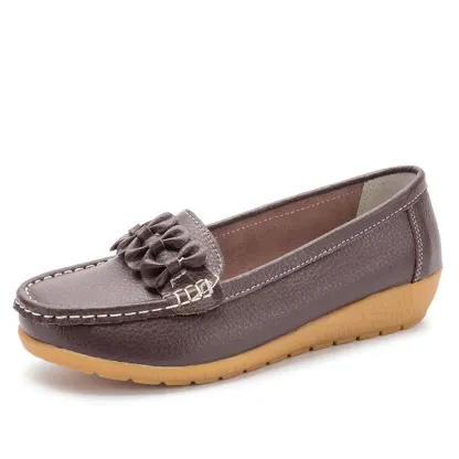 🔥Last Day 50% OFF ⏰Women's Soft Flat Soft Sole Orthopedic Loafers - Proven Plantar Fasciitis, Foot and Heel Pain Relief