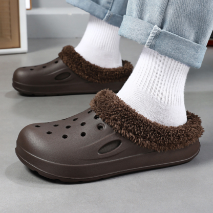 🔥On This Week Sale 70% OFF🔥MEN'S WARM AND COMFORTABLE EVERYDAY COTTON SLIPPERS FOR AUTUMN AND WINTER - Proven Plantar Fasciitis, Foot and Heel Pain Relief