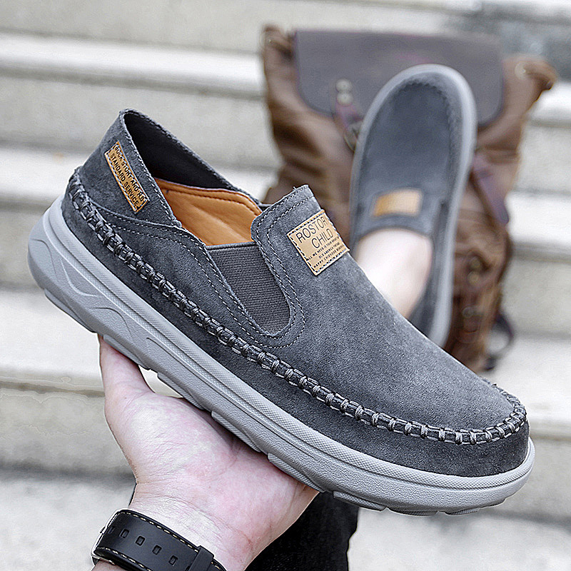 🔥Limited Time Offer 70% OFF🔥Men's Handmade Ultra-Light Leather Loafers - Improve Posture and Get Rid of Painless Walking and Standing