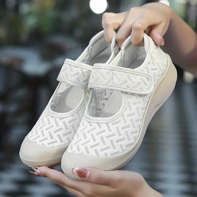 🔥Limited Time Offer 70% OFF🔥 Women's Velcro Mesh Orthopedic Casual Shoes - Proven Plantar Fasciitis, Foot and Heel Pain Relief
