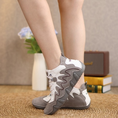 ⏰Promotion - 70% OFF🔥Women's Hiking Lightweight Waterproof Arch Support Orthopedic Quick Lace Sneakers - Proven Plantar Fasciitis, Foot and Heel Pain Relief