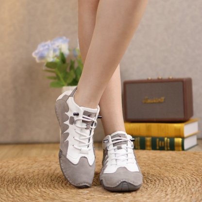 ⏰Promotion - 70% OFF🔥Women's Hiking Lightweight Waterproof Arch Support Orthopedic Quick Lace Sneakers - Proven Plantar Fasciitis, Foot and Heel Pain Relief