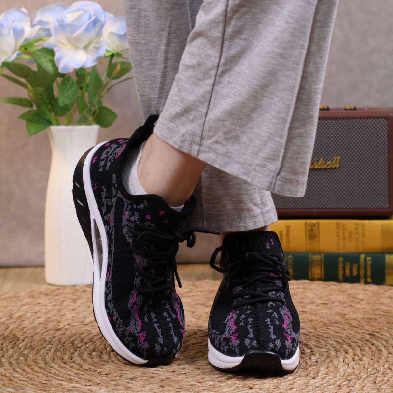 ⏰Promotion - 70% OFF🔥Women's Daily Lightweight Breathable Non-Slip Arch Support Orthopedic Air Cushion Sneakers - Proven Plantar Fasciitis, Foot and Heel Pain Relief