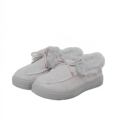 🌸🎉 Promotion - 70% OFF! Only a Few Left! ✨🥿💫Women's Daily Non-Slip Warm Wool Slip-On Flat Shoes - Proven Plantar Fasciitis, Foot and Heel Pain Relief