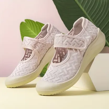 🔥Limited Time Offer 70% OFF🔥 Women's Velcro Mesh Orthopedic Casual Shoes - Proven Plantar Fasciitis, Foot and Heel Pain Relief