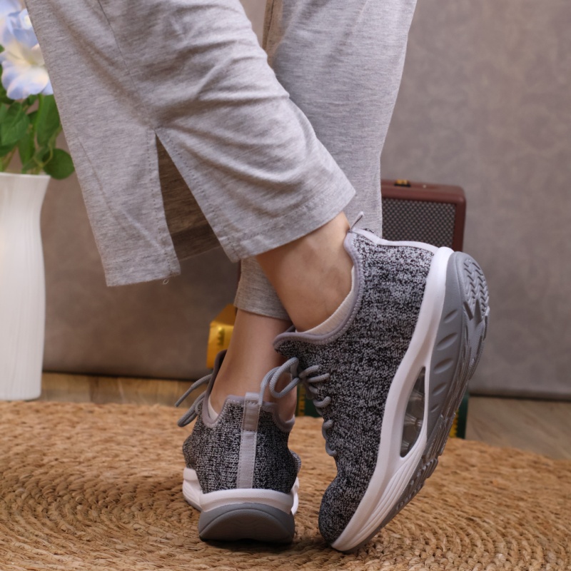 ⏰Promotion - 70% OFF🔥Women's Daily Lightweight Breathable Non-Slip Arch Support Orthopedic Air Cushion Sneakers - Proven Plantar Fasciitis, Foot and Heel Pain Relief