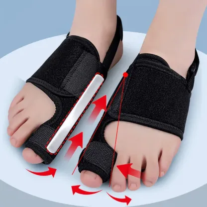 Bunion Device Bigfoot Toe Heavy Camp Toe Splitter Adjustable Day and Night Toe Immobilization Strap