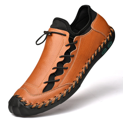 ⏰Big Sale Up To 70%🔥Men's Genuine Leather Fashionable Comfortable Lightweight Non-slip Loafers