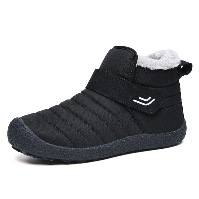🔥Limited Time 50% Discount Event🔥  Men's Winter Warm Waterproof Non-slip Velcro Cotton Shoes Wide Toe Orthopedic Arch Support Slip-on Cotton Shoes
