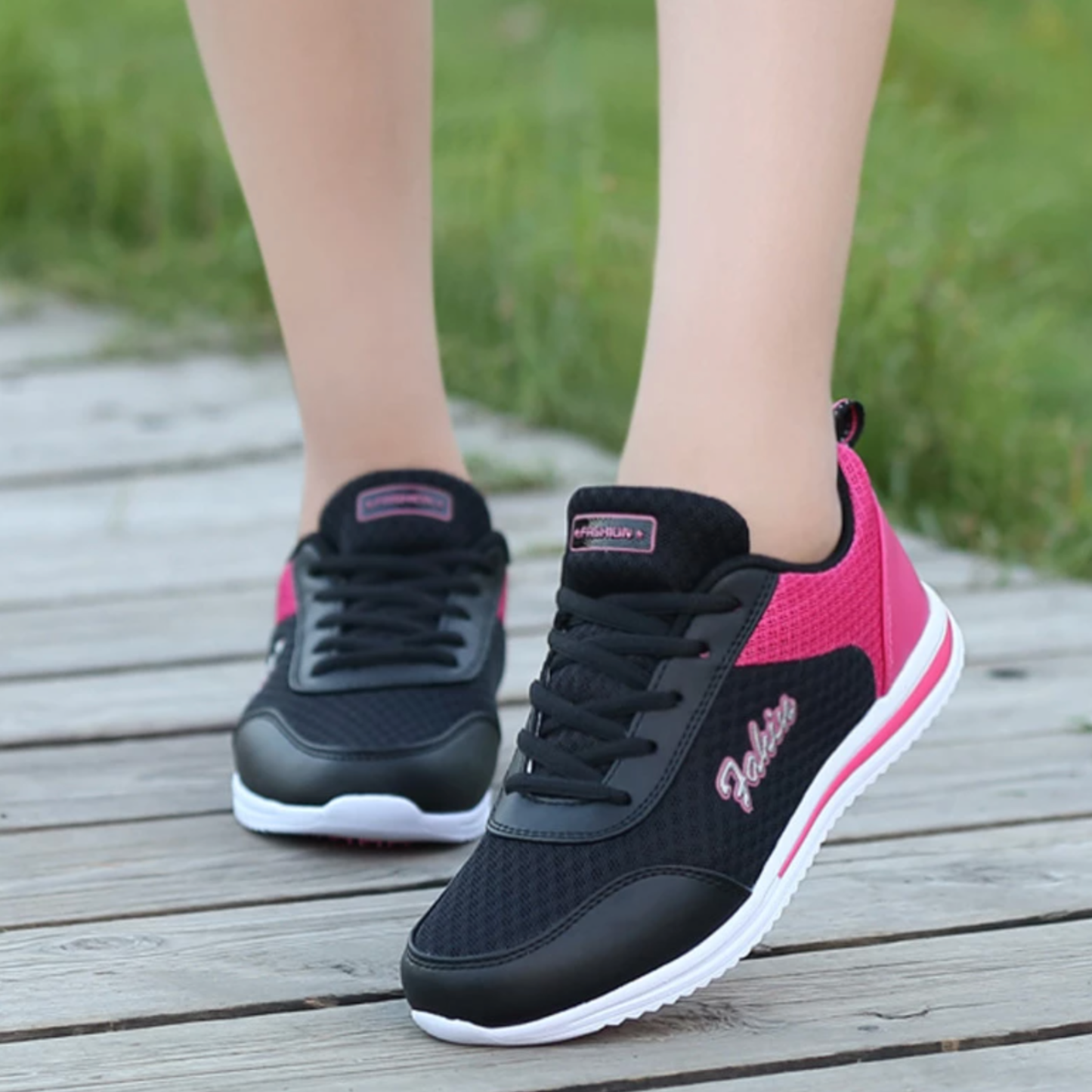 Women Orthopedic Walking Shoes, Comfortable Breathable Running Working Trainers Shoes