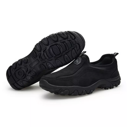 (⏰Limited Time Sale 70% OFF) Men's Orthopedic Slip-On Shoes, Lightweight Comfortable Wide Toe Walking Shoes