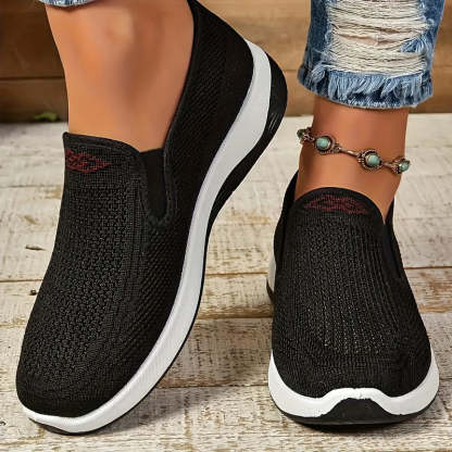 🔥Last Day Promotion 70% OFF🔥-Women's Comfortable Breathable Knitted Sneakers - Proven Plantar Fasciitis, Foot and Heel Pain Relief