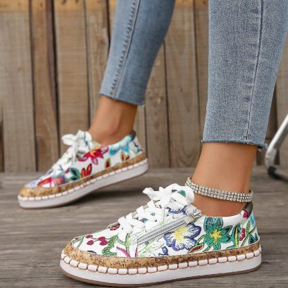 🔥Last Day Promotion 70% OFF - 2025 Most Popular Hand-Embroidered Orthopaedic Women's Shoes - Proven Plantar Fasciitis, Foot and Heel Pain Relief