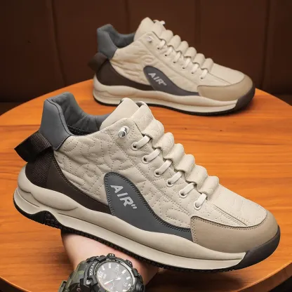 🔥On This Week Sale OFF 70%🔥Men's Casual Leather Air Cushion Shoes - Proven Plantar Fasciitis, Foot and Heel Pain Relief