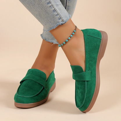 🔥Last Day Promotion 70% OFF ⏰2025 New Suede Slip On Comfortable Orthopedic Loafers - Proven Plantar Fasciitis, Foot and Heel Pain Relief