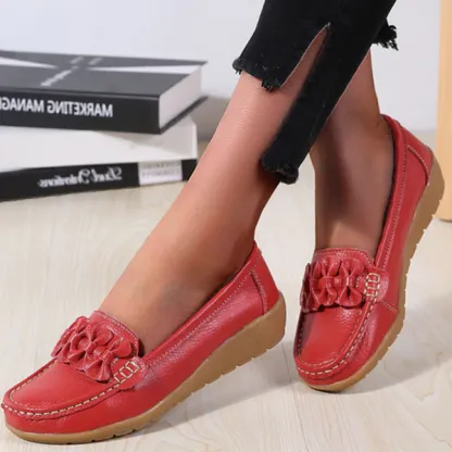 🔥Last Day 50% OFF ⏰Women's Soft Flat Soft Sole Orthopedic Loafers - Proven Plantar Fasciitis, Foot and Heel Pain Relief