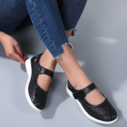 🔥Last Day 50% OFF ⏰Women's Comfort Leather Orthopedic Shoes - Proven Plantar Fasciitis, Foot and Heel Pain Relief