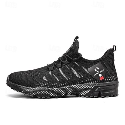 ⏰LIMITED SALE 70% OFF🔥Men's Yellow Athletic Sneakers - Breathable Mesh Lace-Up Running Shoes for Training & Casual Sports