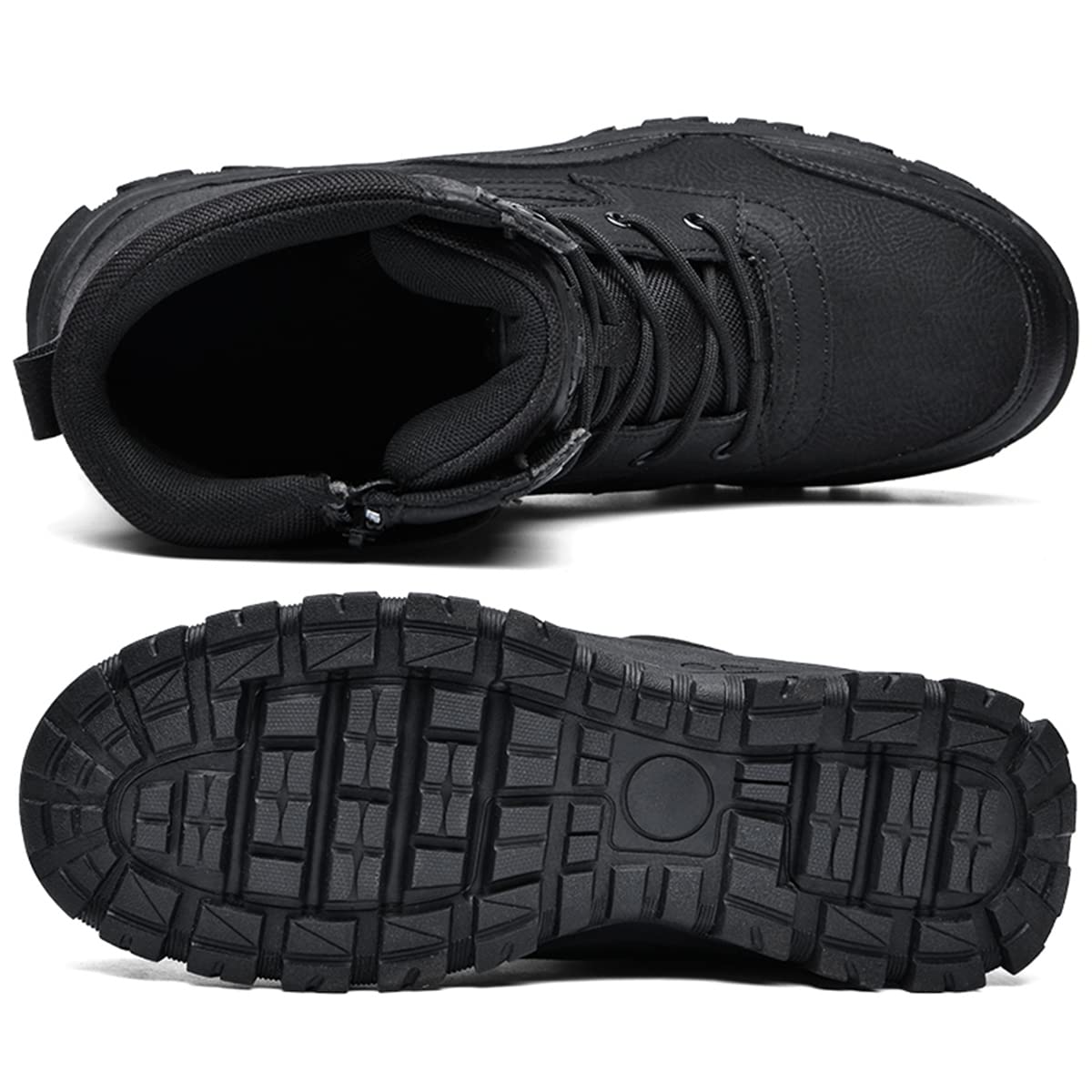 Men's Combat Boots Waterproof Non-Slip Tactical Boots Composite Safety Toe Work Boots