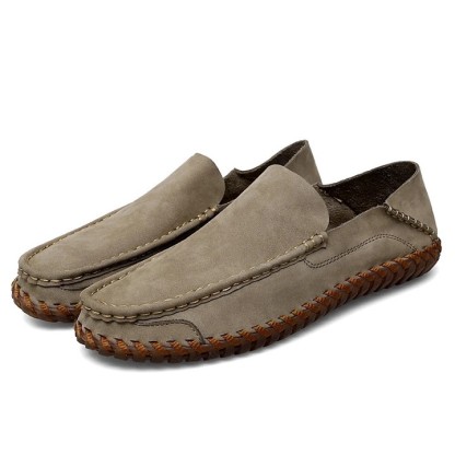 🔥Last Day 70% OFF ⏰Men's Genuine Leather  Comfortable Lightweight Non-Slip Orthopedic Shoes - Proven Plantar Fasciitis, Foot and Heel Pain Relief
