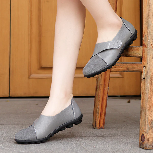 🔥Last Day 50% OFF ⏰Premium Shoes Genuine Comfy Leather Loafers - Proven Plantar Fasciitis, Foot and Heel Pain Relief