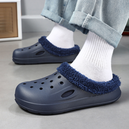 🔥On This Week Sale 70% OFF🔥MEN'S WARM AND COMFORTABLE EVERYDAY COTTON SLIPPERS FOR AUTUMN AND WINTER - Proven Plantar Fasciitis, Foot and Heel Pain Relief
