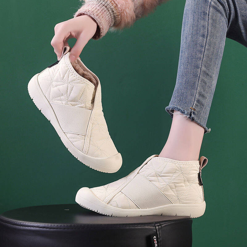 🔥Last Day Promotion 50% OFF⏰Women's Waterproof Non-slip Warm Ankle Boots - Proven Plantar Fasciitis, Foot and Heel Pain Relief
