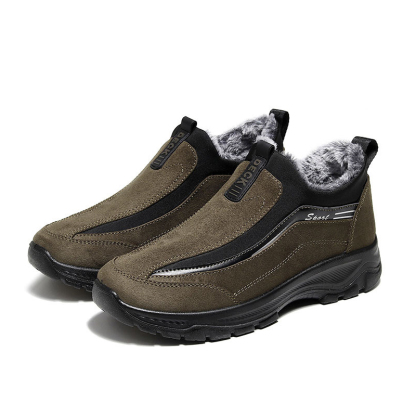 🔥Hot sale-70% OFF🔥Men's Comfy Warm Orthopedic shoes Waterproof Non-Slip Winter Fleece Shoes - For 20+ Mobility Disorders and Foot Conditions