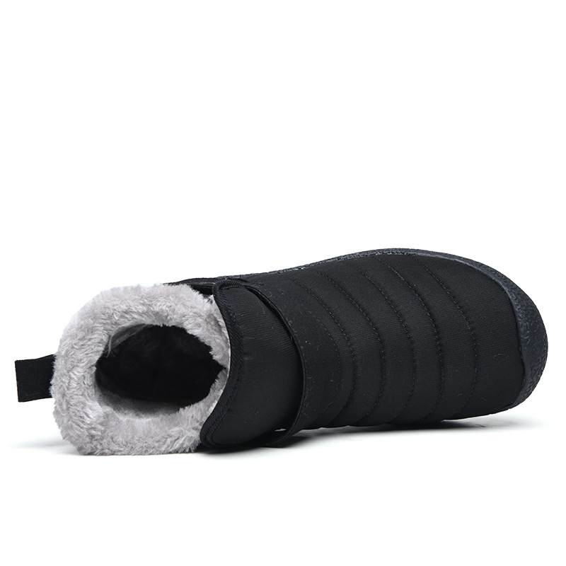 🔥Limited Time 50% Discount Event🔥  Men's Winter Warm Waterproof Non-slip Velcro Cotton Shoes Wide Toe Orthopedic Arch Support Slip-on Cotton Shoes
