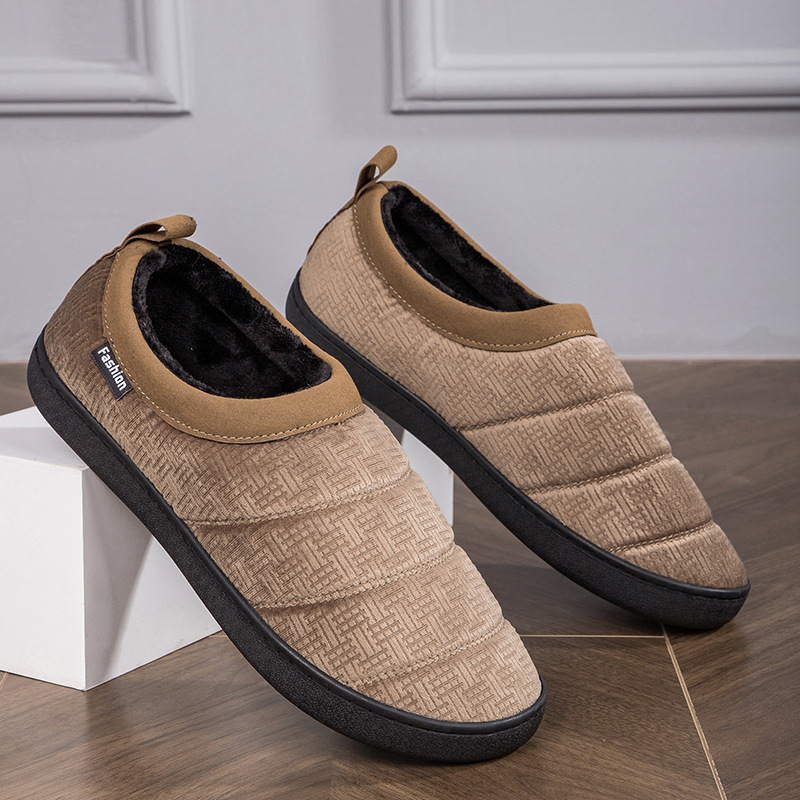 🔥On This Week Sale 70% OFF🔥MEN'S COMFORTABLE VELVET CASUAL LOW-CUT COTTON SHOES - Proven Plantar Fasciitis, Foot and Heel Pain Relief