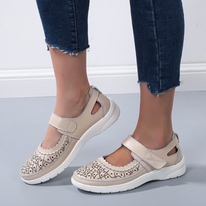 🔥Last Day 50% OFF ⏰Women's Comfort Leather Orthopedic Shoes - Proven Plantar Fasciitis, Foot and Heel Pain Relief