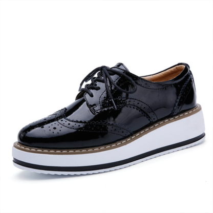 🔥Last Day 50% OFF ⏰Brogue Platform Comfortable Orthopedic Shoes - Proven Plantar Fasciitis, Foot and Heel Pain Relief