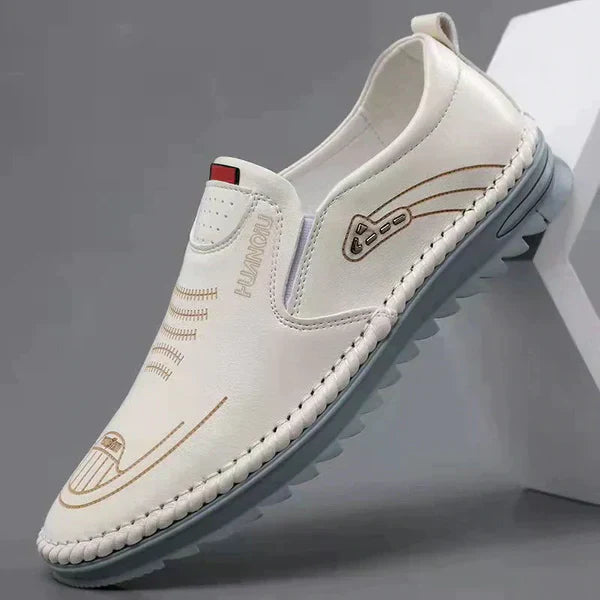 ⏰Limited Time 70% Discount offNevoHanqiu ⏰- Elegant leather orthopedic shoes for men - Relieves foot pain and fatigue