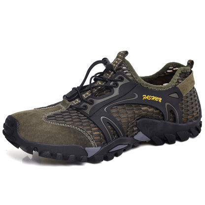 Men's Quick Dry Lightweight Leather Hiking