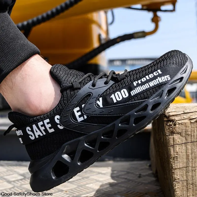 🔥Last Day Promotion 70% OFF 🎁ULTRA-LIGHT STEEL TOE ANTI-SLIP SAFETY SHOES