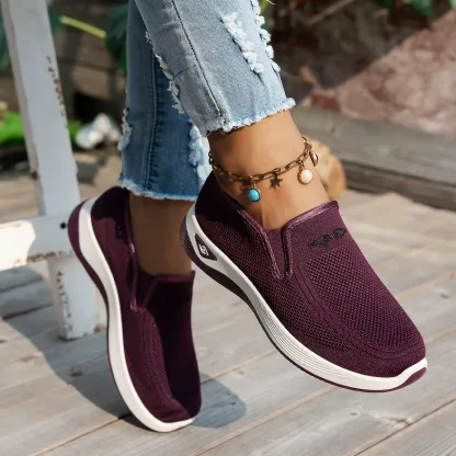 🔥Last Day Promotion 70% OFF🔥-Women's Comfortable Breathable Knitted Sneakers - Proven Plantar Fasciitis, Foot and Heel Pain Relief