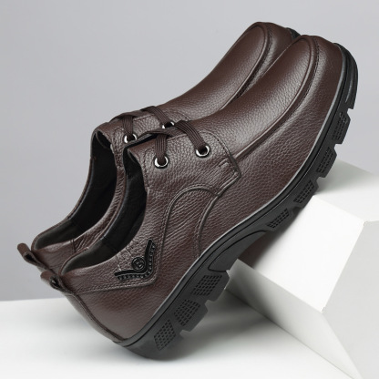 ⏰Promotion - 70% OFF🔥Men's Retro Outdoor Lace-Up Sneakers - Proven Plantar Fasciitis, Foot and Heel Pain Relief