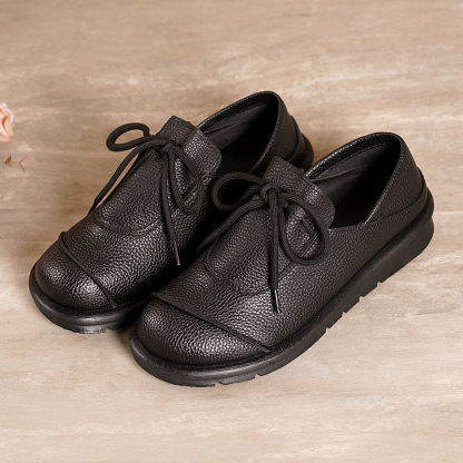⏰Promotion - 70% OFF🔥- Women's Soft Sole Casual Leather Orthopaedic Shoes - Improve Posture and Get Rid of Painless Walking and Standing