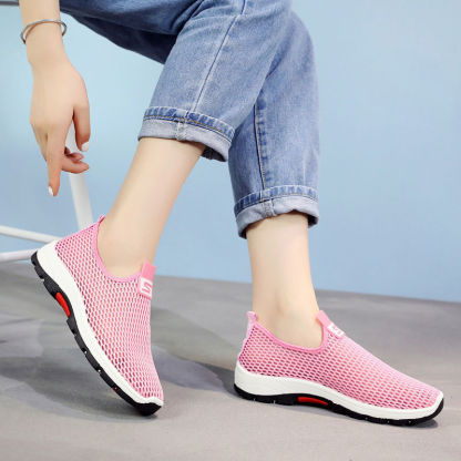 🎁Hot Sale 50% OFF⏳Women's Woven Orthopedic Breathable Soft Sole Shoes - Proven Plantar Fasciitis, Foot and Heel Pain Relief