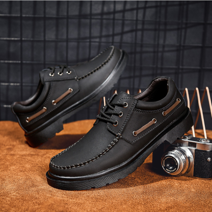 ⏰Big Sale Up To 70%🔥 Men's Lightweight Comfortable Loafers Office Casual Leather Shoes