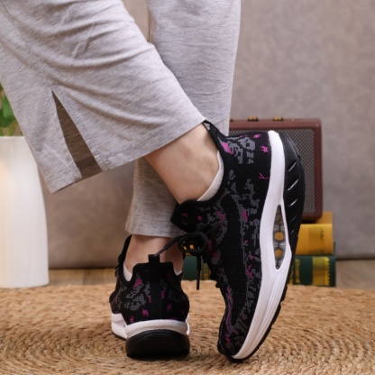 ⏰Promotion - 70% OFF🔥Women's Daily Lightweight Breathable Non-Slip Arch Support Orthopedic Air Cushion Sneakers - Proven Plantar Fasciitis, Foot and Heel Pain Relief
