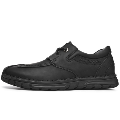 ⏰Promotion - 70% OFF🔥Men‘s Genuine Leather Orthopedic Walking Shoes - Podiatrist Approved Style Recommended