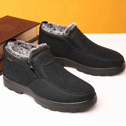 🔥Hot Sale 70% OFF🎉Men's Everyday Warm Orthopedic Waterproof And Non-Slip Slip-On Shoes - The best gift for your family