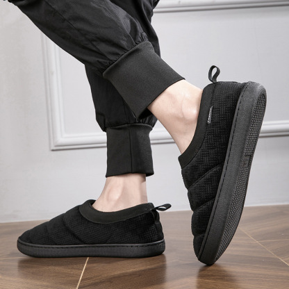 🔥On This Week Sale 70% OFF🔥MEN'S COMFORTABLE VELVET CASUAL LOW-CUT COTTON SHOES - Proven Plantar Fasciitis, Foot and Heel Pain Relief