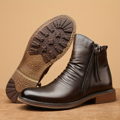 🔥Hot Sale! 70% OFF 🔥Italian Hand-Embossed Genuine Leather Chelsea Boots