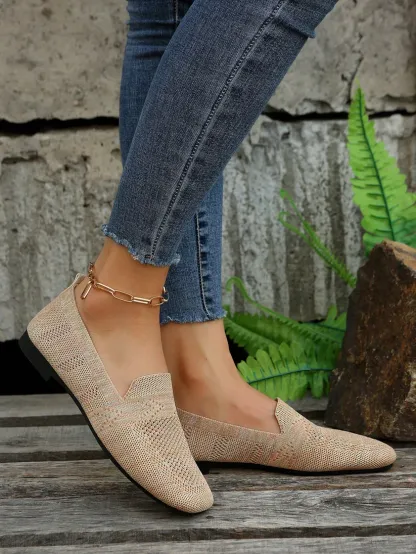 🔥Last Day 50% OFF ⏰Women Comfortable Arch Support Non-Slip Flat Shoes - Proven Plantar Fasciitis, Foot and Heel Pain Relief